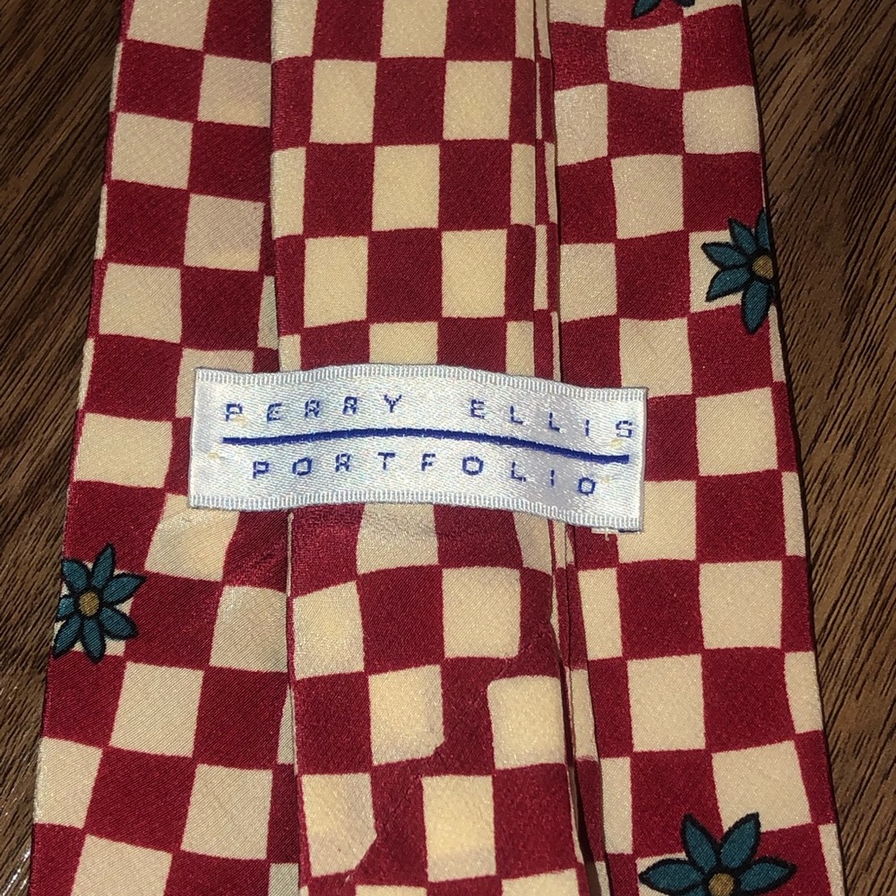 Perry Ellis Men’s Dress Tie - Picture 4 of 4